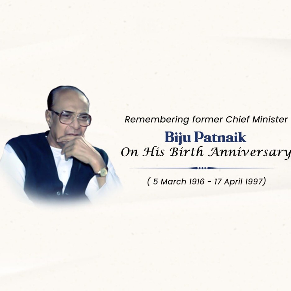 Biju Patnaik Birth Anniversary: 05 March | Download Poster and Hd Images Free 4 Biju Patnaik Birth Anniversary Free WhatsApp Status